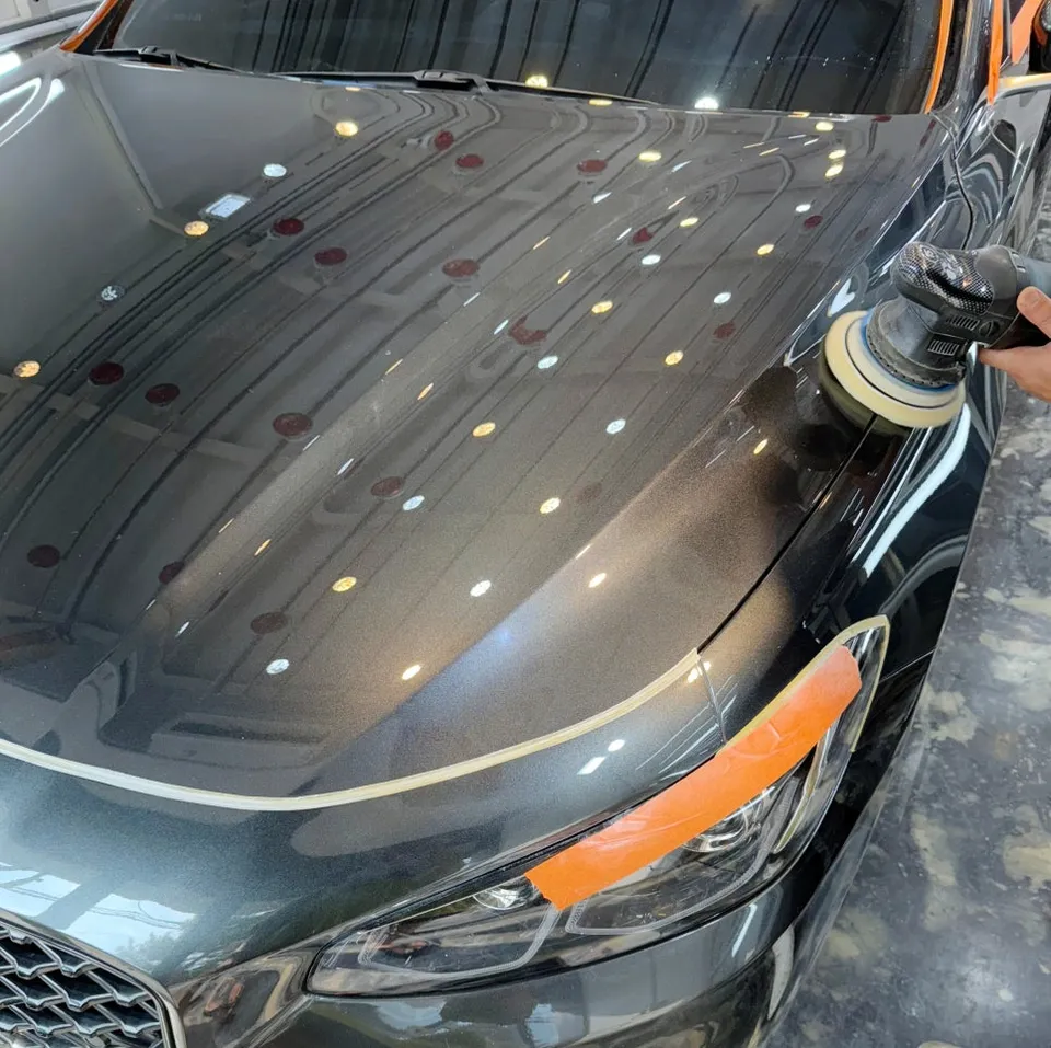 Hyundai Grandeur IGのガラスコーティング事例｜費用目安と仕上がり 施工写真 1-3