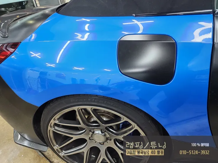 BMW Z4 G29のカーラッピング事例｜費用目安・仕上がり 施工写真 3-1