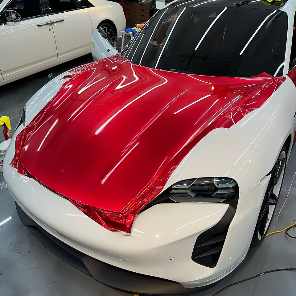 ポルシェ タイカン ラッピング事例|費用目安・仕上がり 施工写真 2-2
