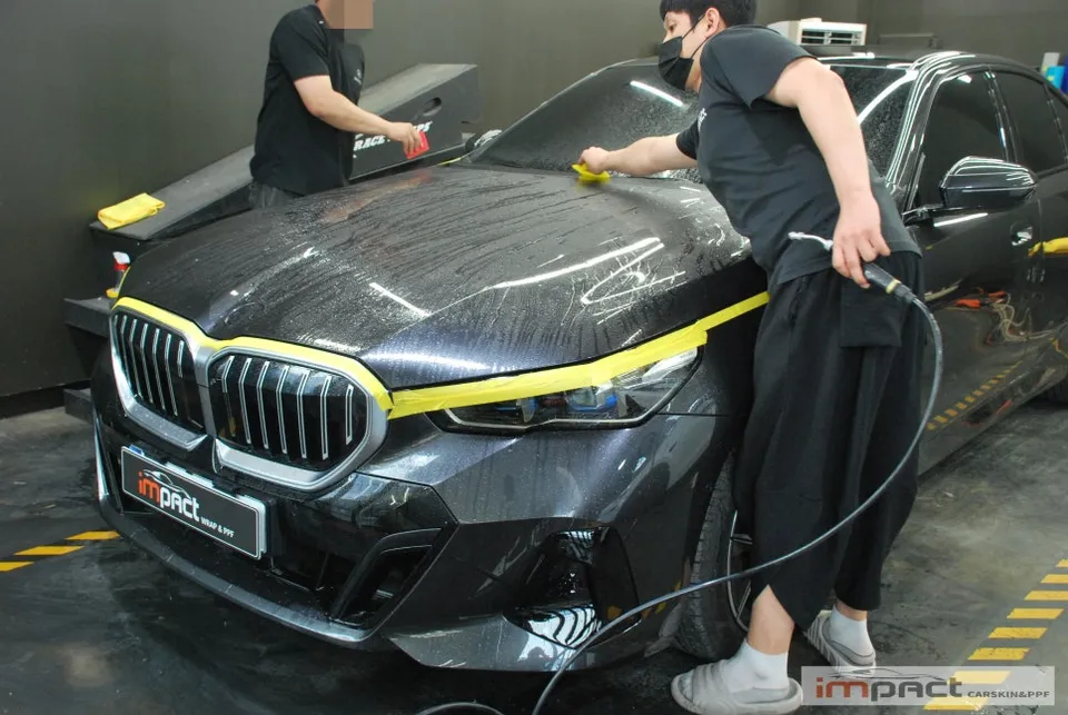 BMW 5 SeriesのPPF施工事例|費用目安と仕上がり 施工写真 2-1