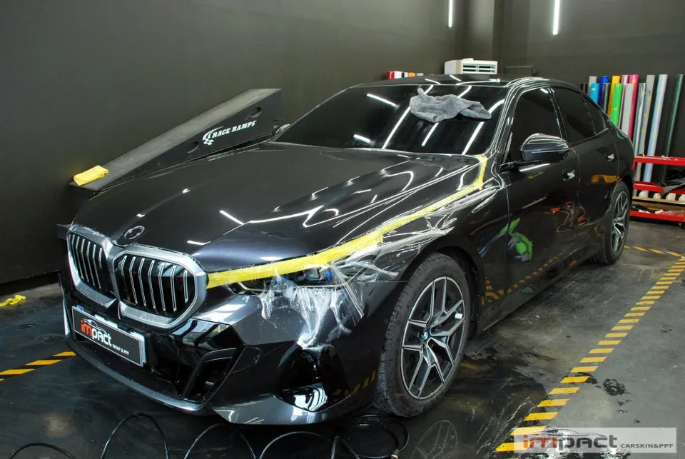 BMW 5 SeriesのPPF施工事例|費用目安と仕上がり 施工写真 3-2