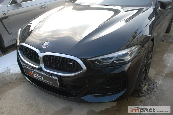 BMW 8 Series PPF施工事例｜韓国での部分再施工 施工写真 3-2