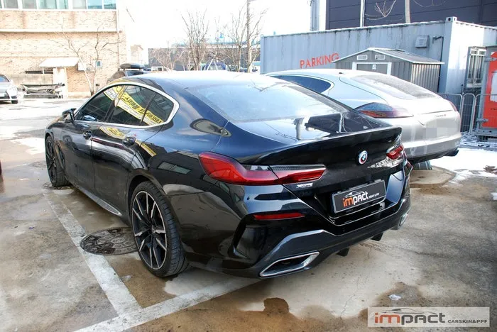 BMW 8 Series PPF施工事例｜韓国での部分再施工 施工写真 3-3