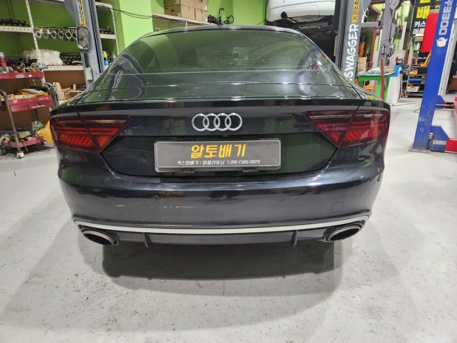 Audi A7 exhaust upgrade review
