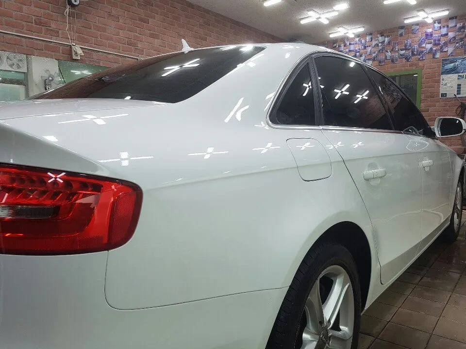 Audi A4 Fender Repair Review — Precise Line Restoration After