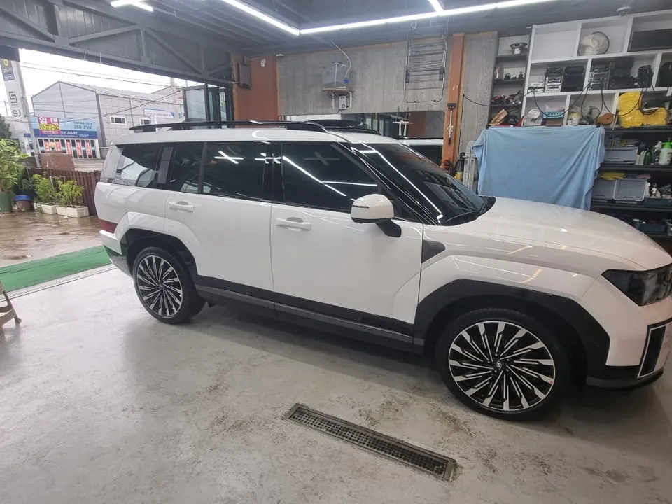 Hyundai Santa Fe MX5のカーフィルム施工事例 施工写真 4