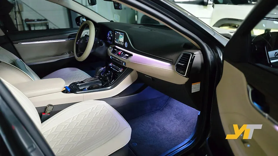Hyundai Grandeur IG Ambient Lighting Review — Cost & Results After