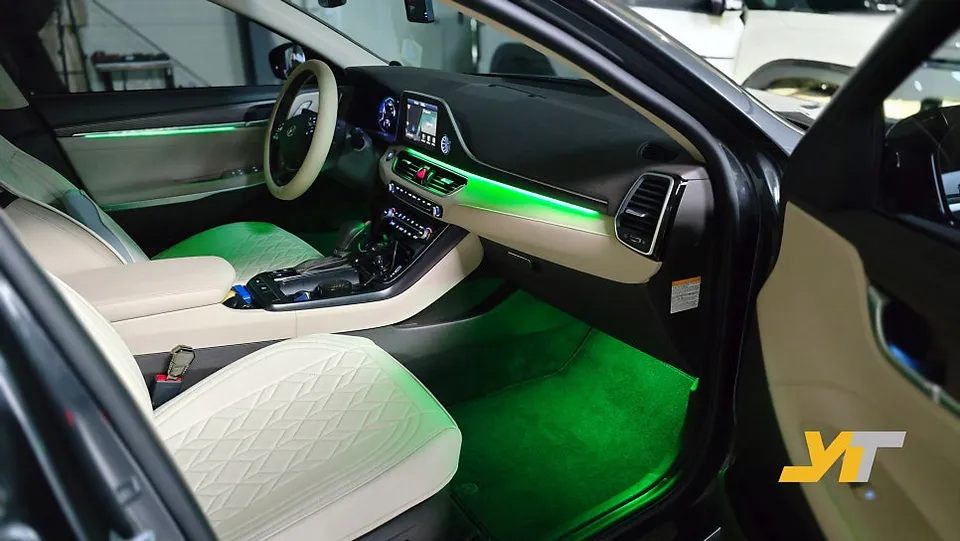 Hyundai Grandeur IG ambient lighting - Hyundai Grandeur IG Ambient Lighting Review — Cost & Results photo 4