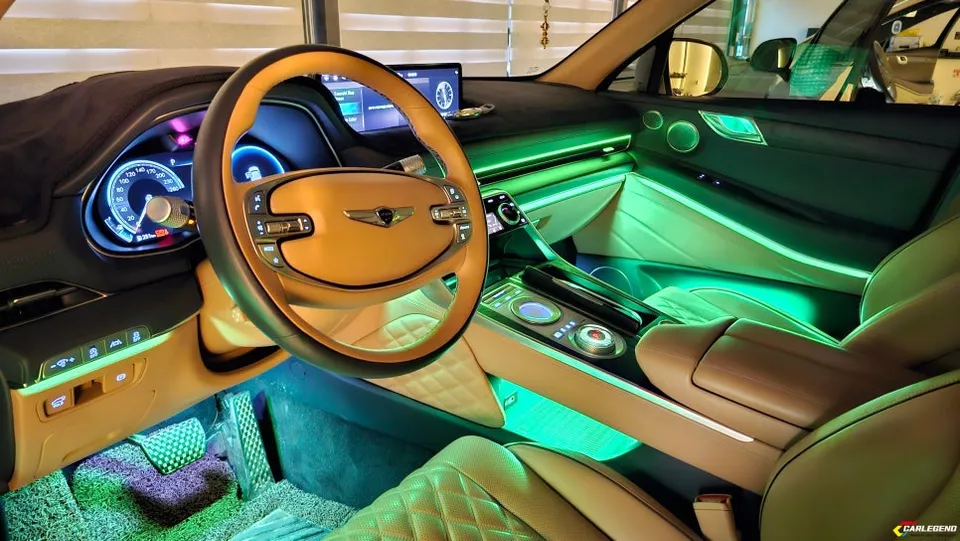 Genesis GV80 ambient lighting - Genesis GV80 Ambient Lighting Review — OEM Look, Enhanced Mood photo 4