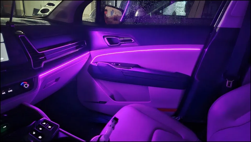 Kia Sportage NQ5 ambient lighting - Kia Sportage Ambient Lighting Review: Enhanced Interior Mood photo 3
