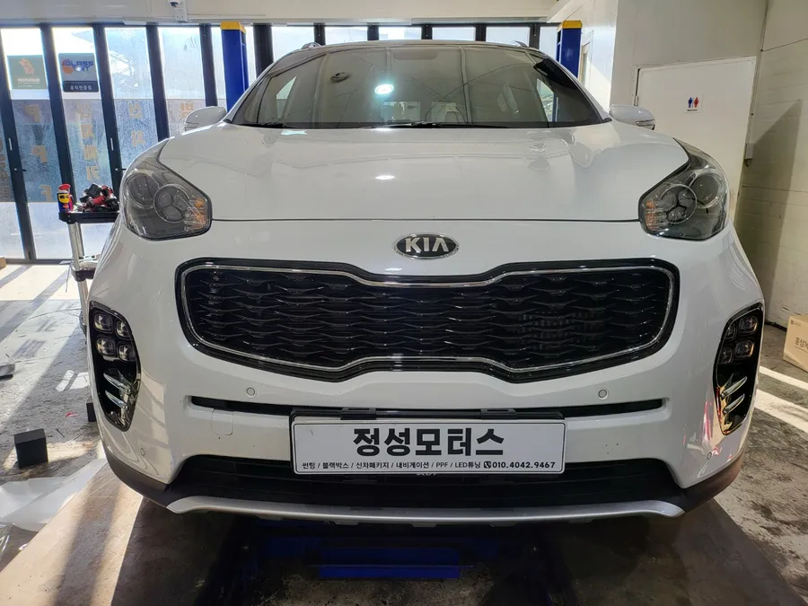 Kia Sportage QL steering wheel installation result