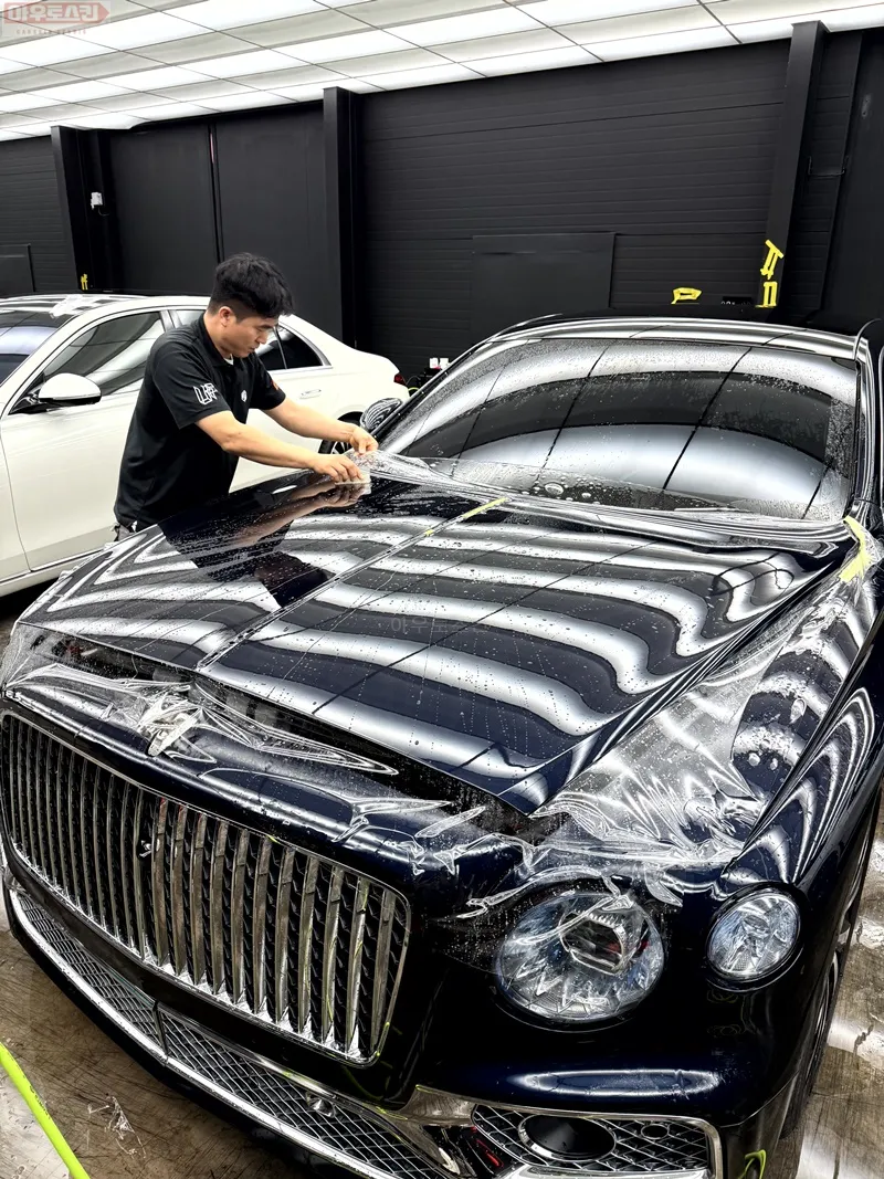Bentley Flying Spur PPF施工事例|費用目安・仕上がり 施工写真 1-2