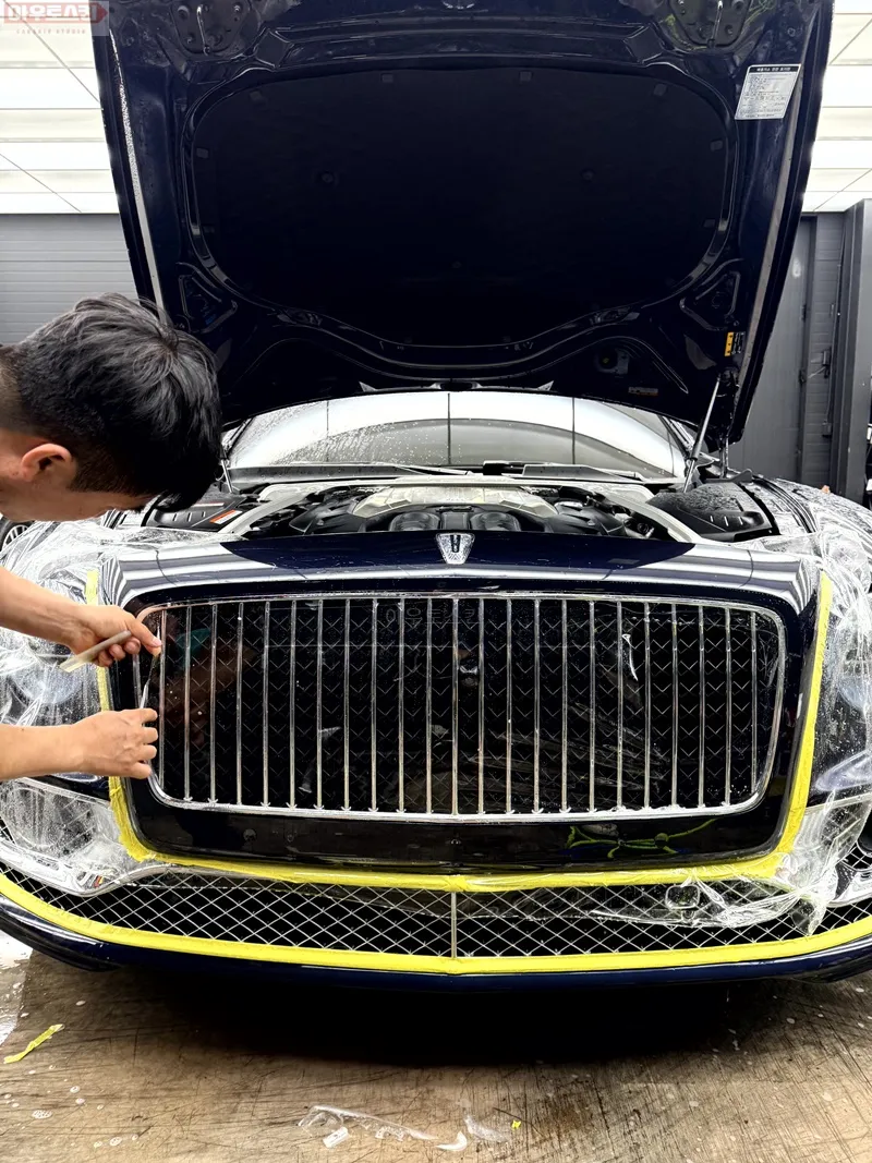 Bentley Flying Spur PPF施工事例|費用目安・仕上がり 施工写真 2-3