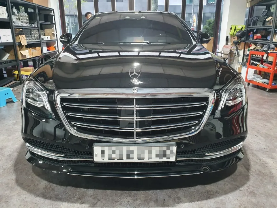 Mercedes-Benz S클래스 S560 car audio installation result
