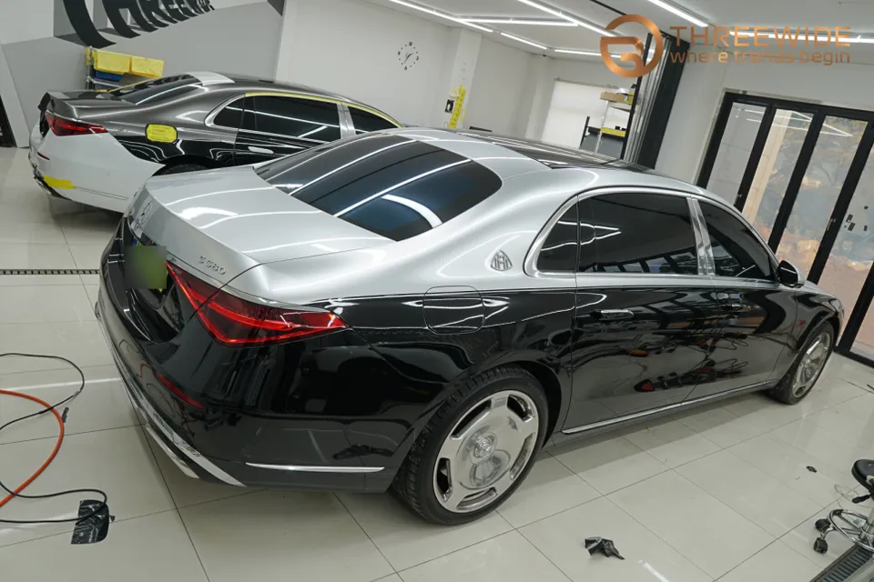 Mercedes-Benz S580 Maybach ppf - Mercedes-Benz S580 Maybach PPF Installation Review — Cost photo 3