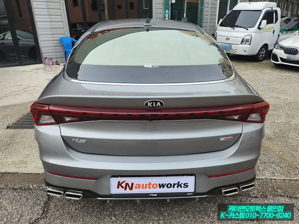 Kia K5のガラスコーティング事例｜費用目安と仕上がり 施工写真 2-2