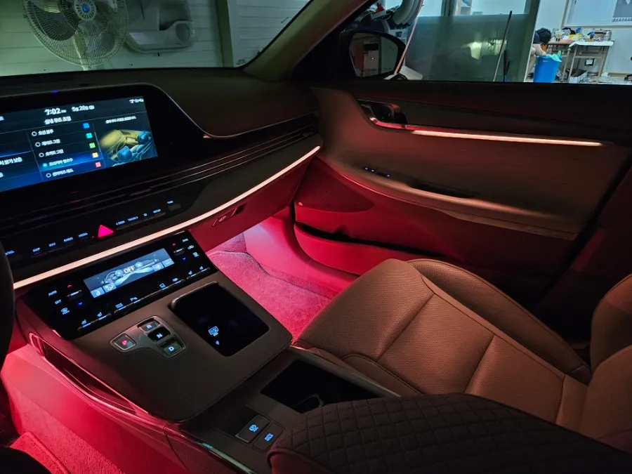 Hyundai Grandeur IG ambient lighting review