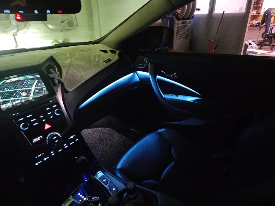 Hyundai Grandeur HG Ambient Lighting Review — Enhanced Interior M