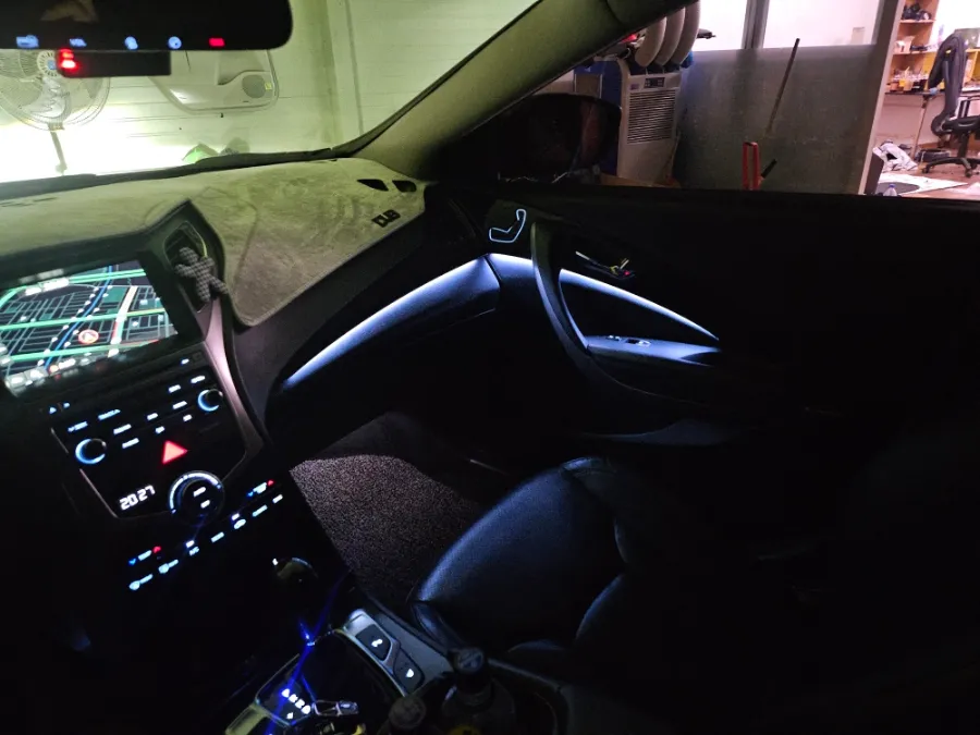 Hyundai Grandeur HG ambient lighting - Hyundai Grandeur HG Ambient Lighting Review — Enhanced Interior M photo 3