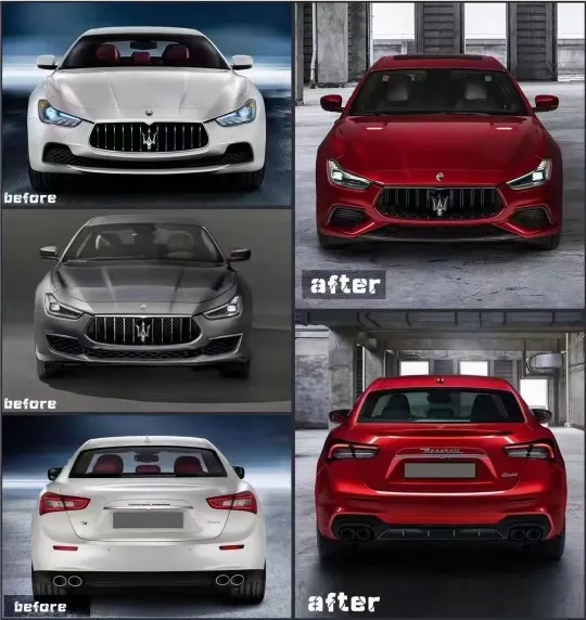 Maserati Ghibli Body Kit Installation Review photo 2