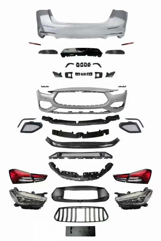 Maserati Ghibli body kit - Maserati Ghibli Body Kit Installation Review photo 3