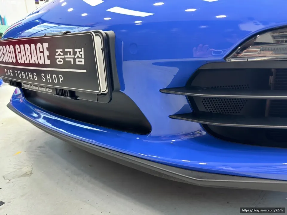 ポルシェ911 PPF施工事例|韓国の実例と費用目安 施工写真 1-2