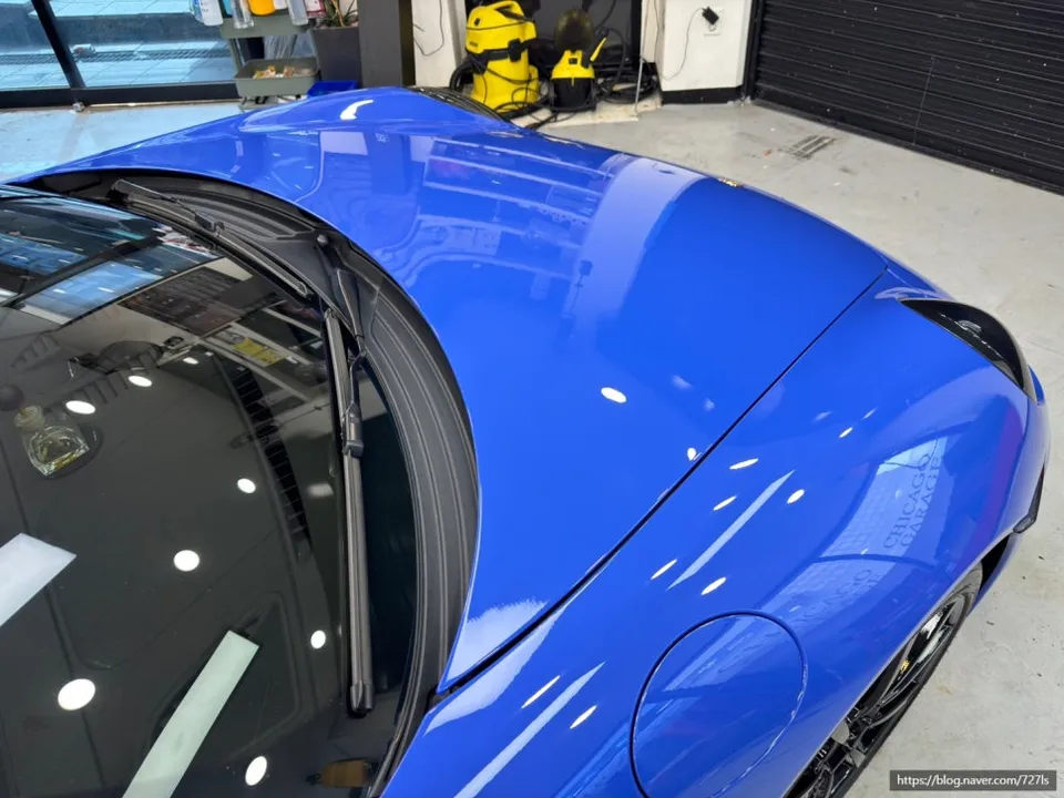 ポルシェ911 PPF施工事例|韓国の実例と費用目安 施工写真 3-3
