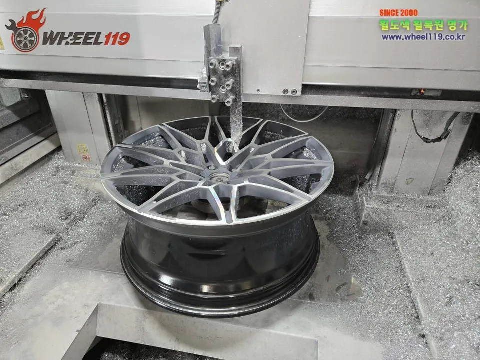 BMW X3M wheel repair - BMW X3M Wheel Repair Review: Laser Welding & Diamond Cutting photo 6