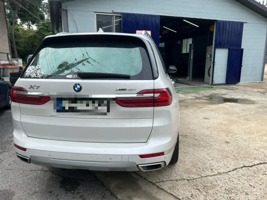 BMW X7のホイールリペア・塗装事例 写真