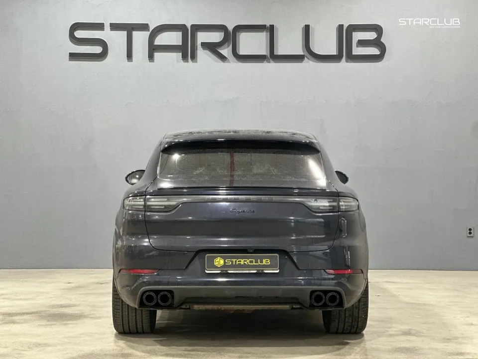 Porsche Cayenne Coupe body kit installation result
