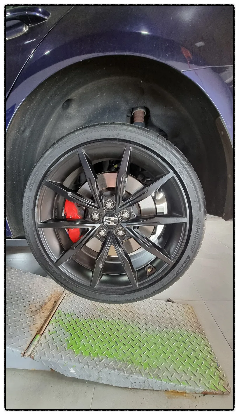 Kia Stinger wheel repair - Kia Stinger Wheel Repair & Painting Review photo 4