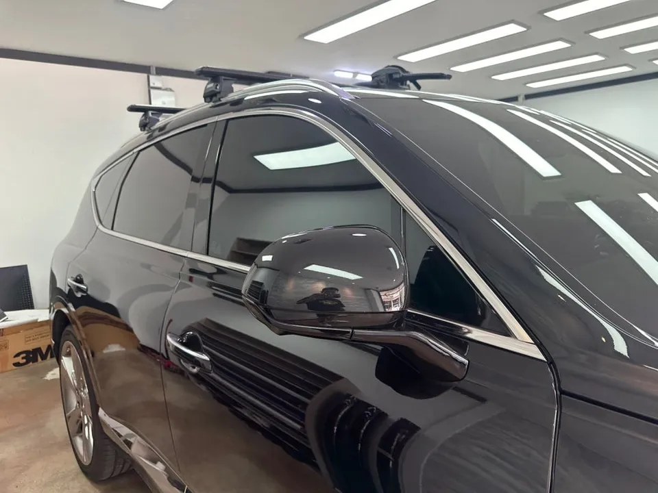 Genesis GV80 vinyl wrap - Genesis GV80 Vinyl Wrap Review: Chrome Delete for a Sleek Look photo 5