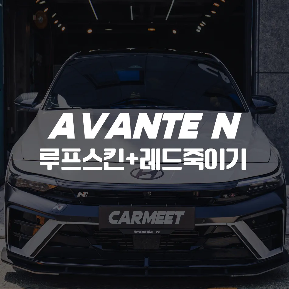 Hyundai Elantra Nのカーラッピング事例｜費用目安・仕上がり 写真