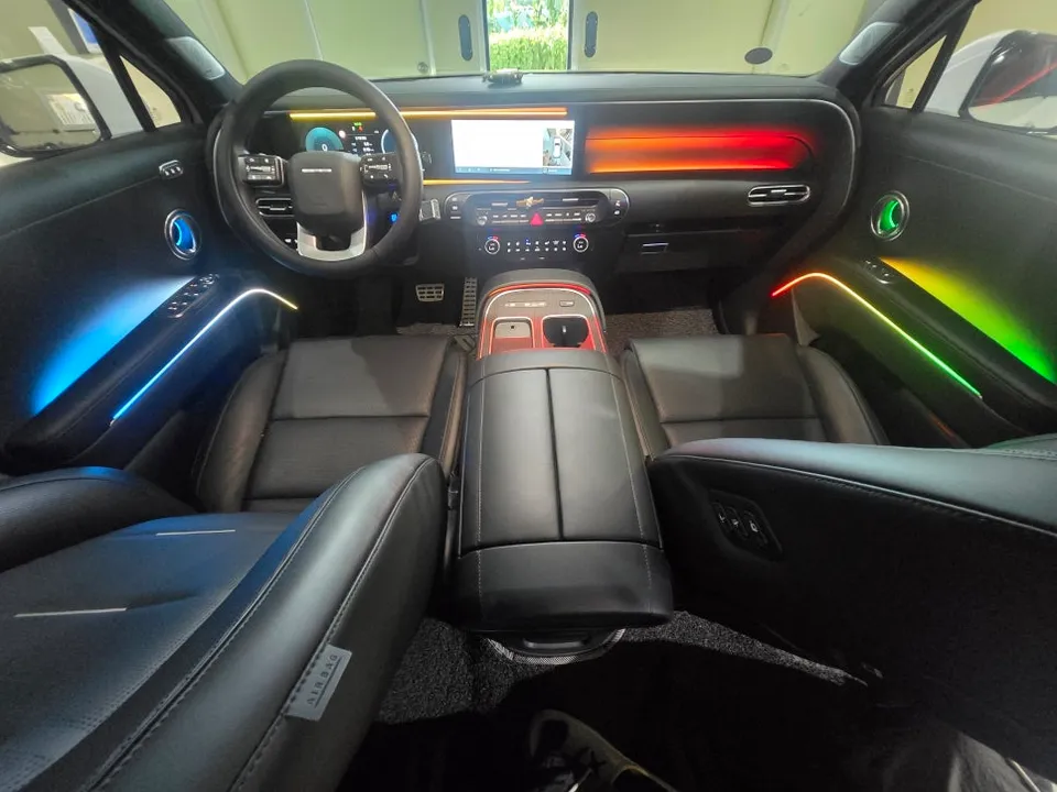 Hyundai Palisade LX3 ambient lighting review