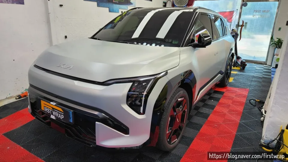 Kia EV3のPPF施工事例｜費用目安と仕上がり 施工写真 2-1