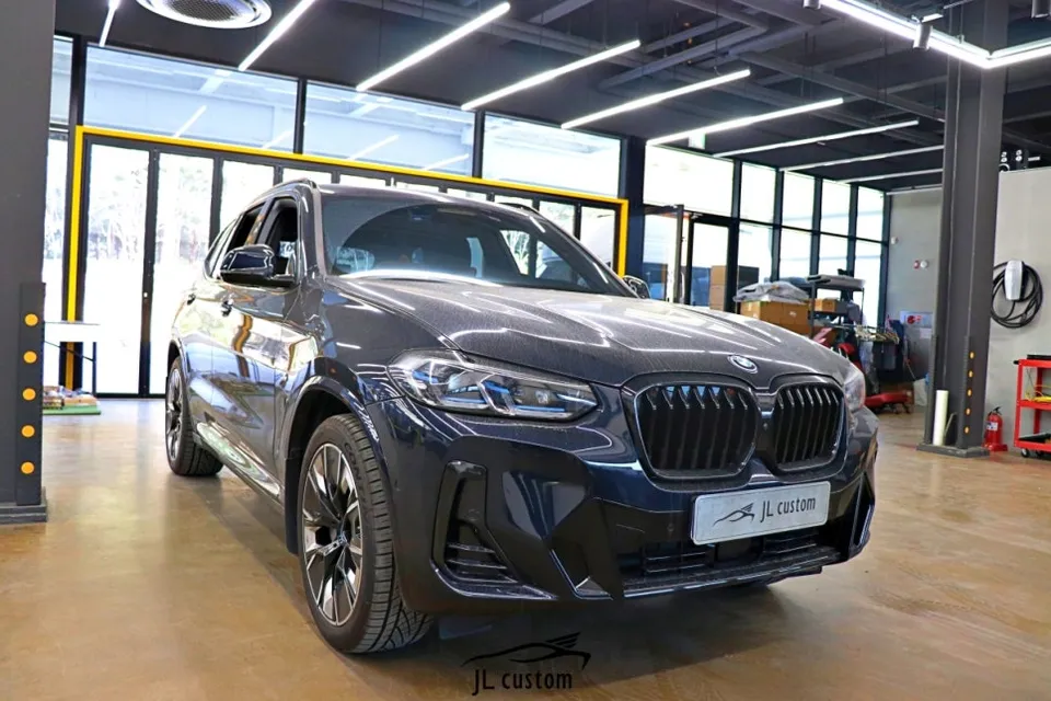 BMW iX3 seat ventilation installation result