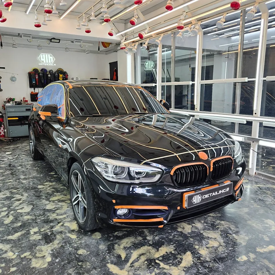 BMW 1 Seriesのガラスコーティング事例｜費用目安・仕上がり 施工写真 3-1