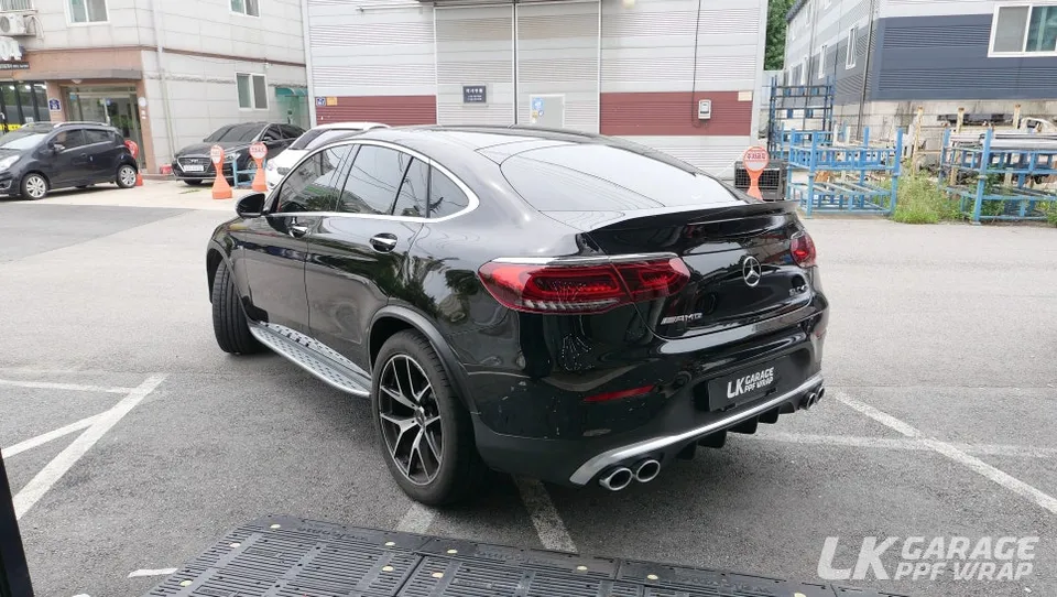 Mercedes-Benz GLC CoupeのPPF施工事例 施工写真 4