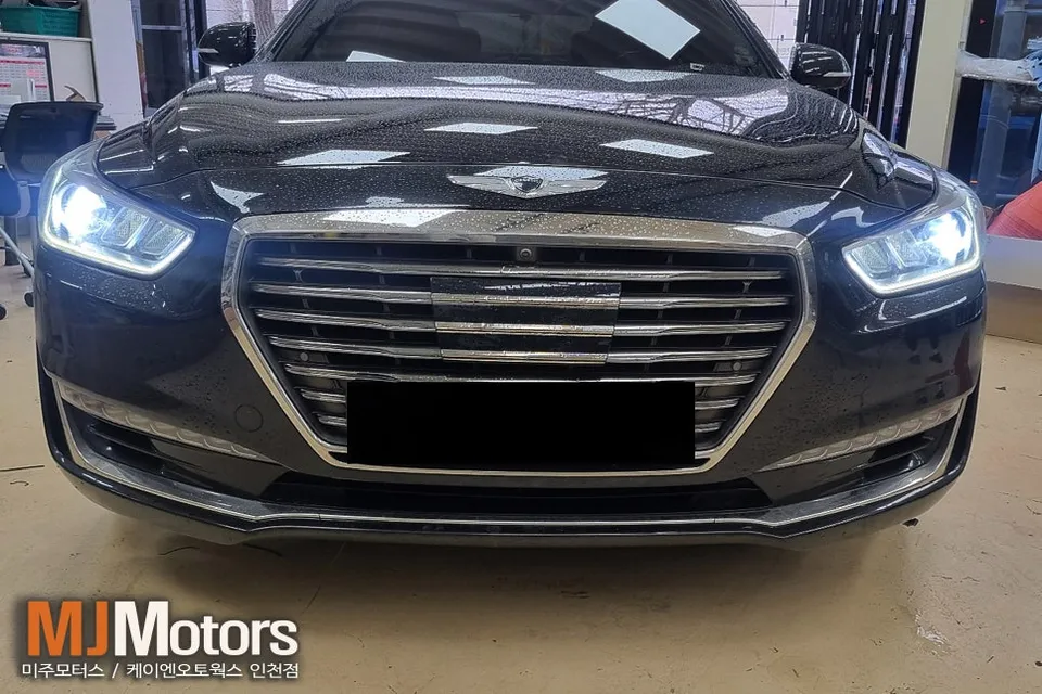 Hyundai EQ900 lighting upgrade - Hyundai EQ900 LED Headlight Upgrade Review photo 4