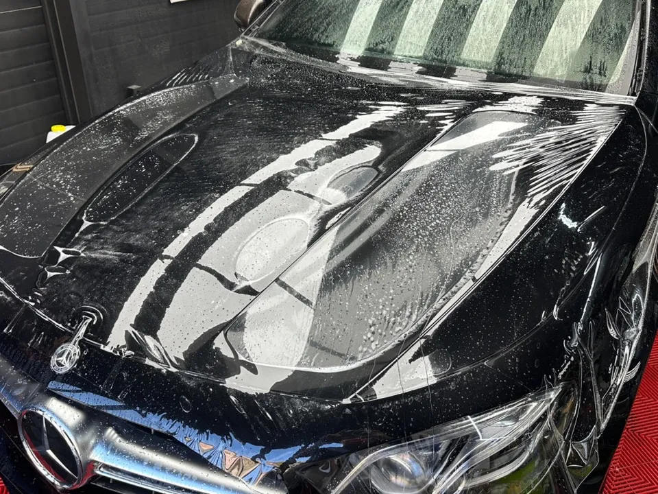 Mercedes-Benz Eクラス W213 PPF施工事例|韓国での実例 施工写真 3-1