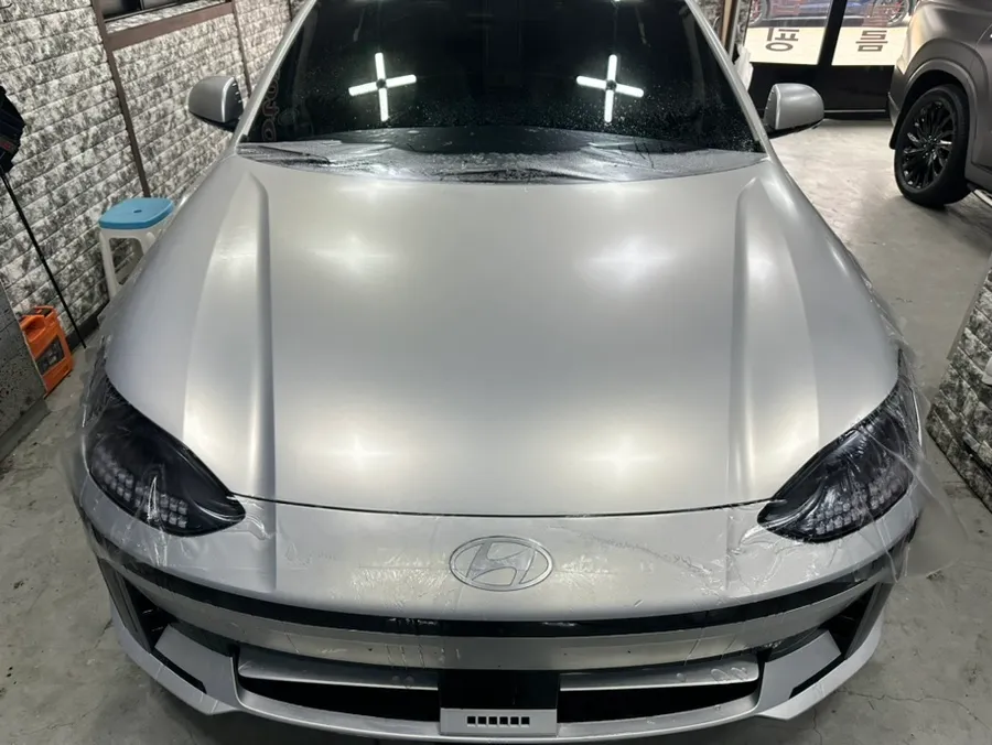 Hyundai IONIQ 6 ppf - Hyundai IONIQ 6 PPF Review: Preserving Matte Gravity Gold photo 3