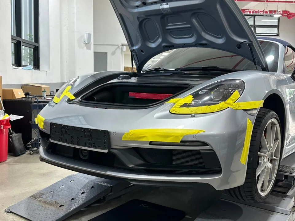 Porsche 718 Boxster body kit - Porsche 718 Boxster Body Kit Installation Review photo 5