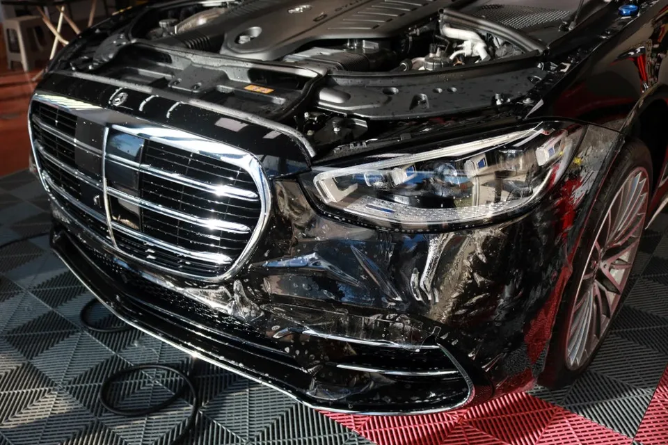 Mercedes-Benz S-Class PPF施工事例|費用目安・仕上がり 施工写真 1-2