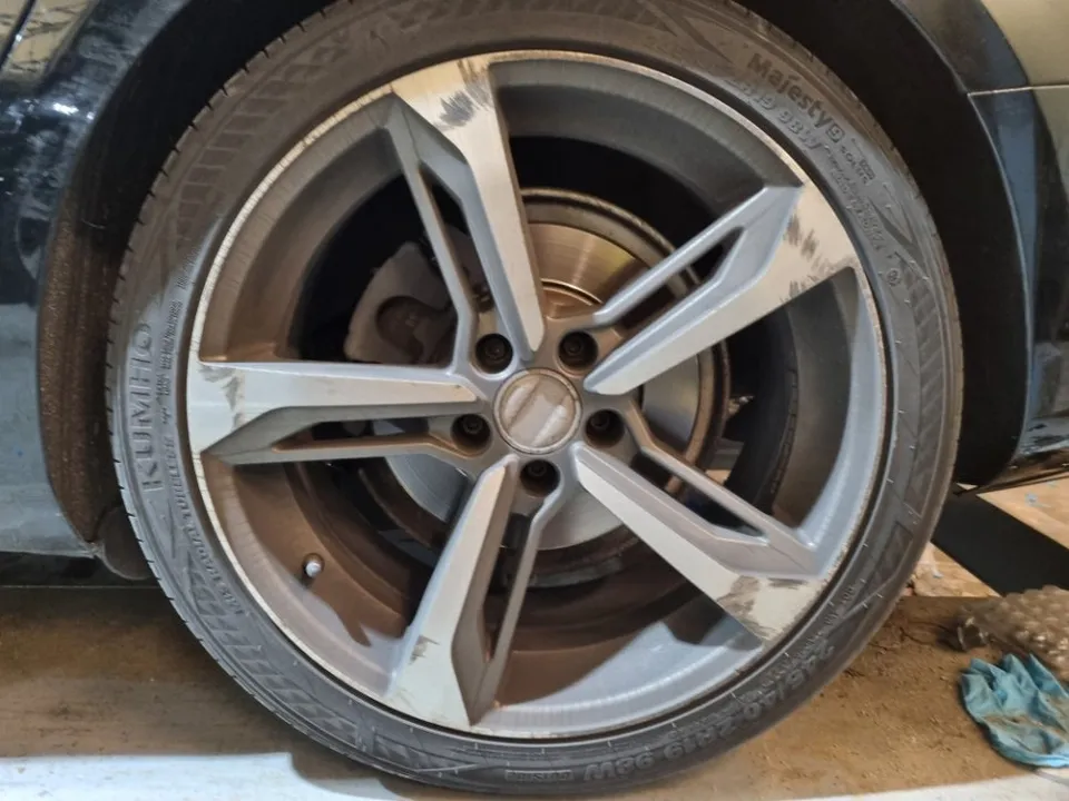 Audi S5 wheel repair - Audi S5 Wheel Repair & Refinishing Review — Diamond Cut Restored photo 6