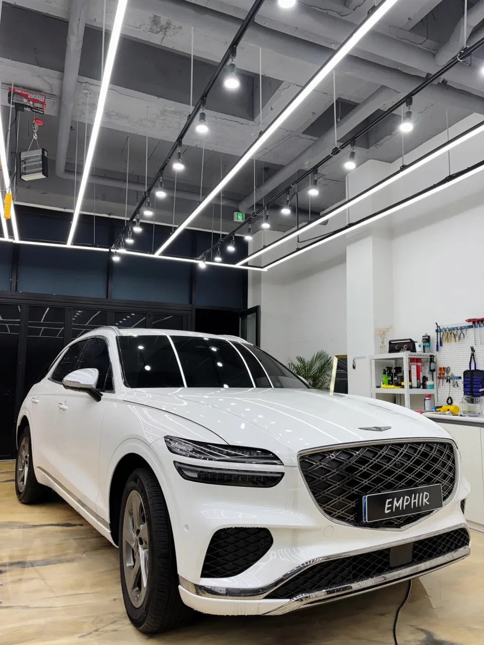 Genesis GV70 Vinyl Wrap Review — Side Mirror Accent After