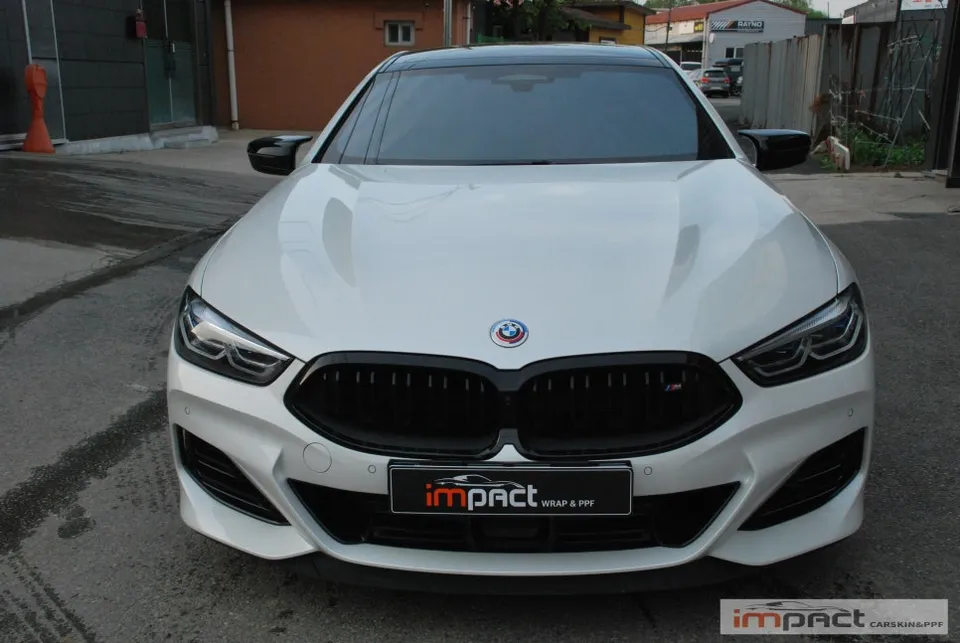 BMW 8 Series PPF施工事例｜韓国での実例紹介 施工写真 2-2