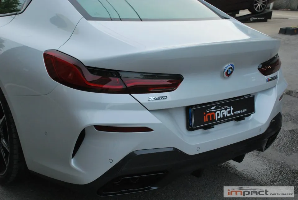 BMW 8 Series PPF施工事例｜韓国での実例紹介 施工写真 3-2