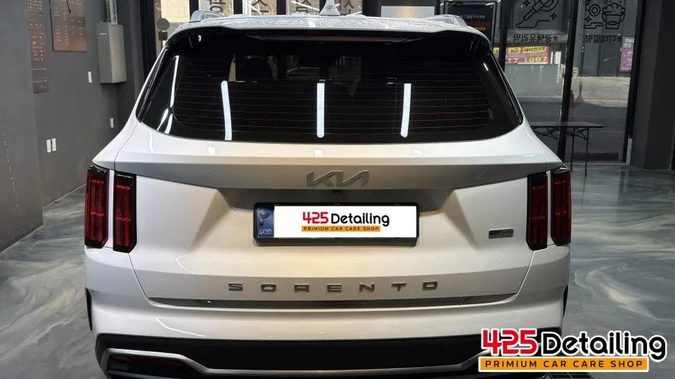 Kia Sorento Hybridのガラスコーティング事例|費用目安・仕上がり 施工写真 3-2