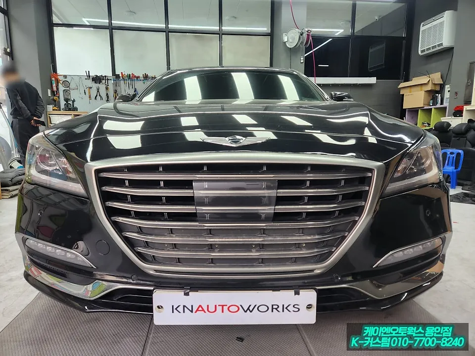 Genesis DH body kit - Genesis DH License Plate Relocation & K7 Short Shifter Review photo 4