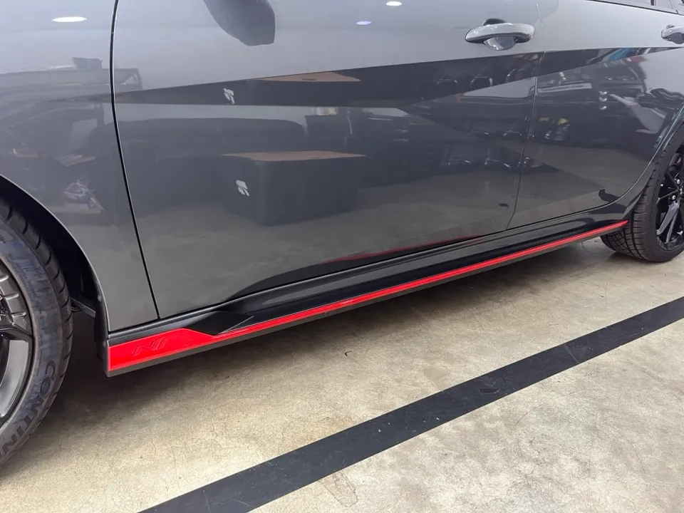 Hyundai Elantra N vinyl wrap - Hyundai Elantra N Vinyl Wrap Review - Satin Black Transformation photo 4